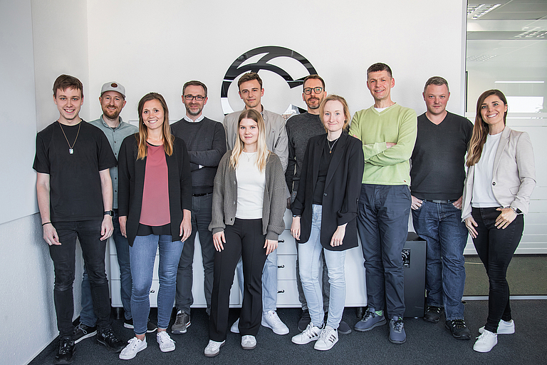 Das Team der B2B Agentur credia aus Bonn