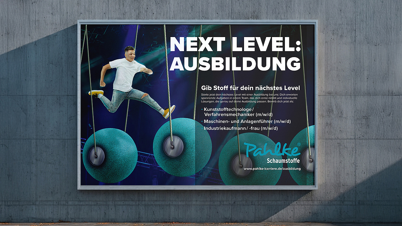 Großenflächenplakat zur Employer Kampagne