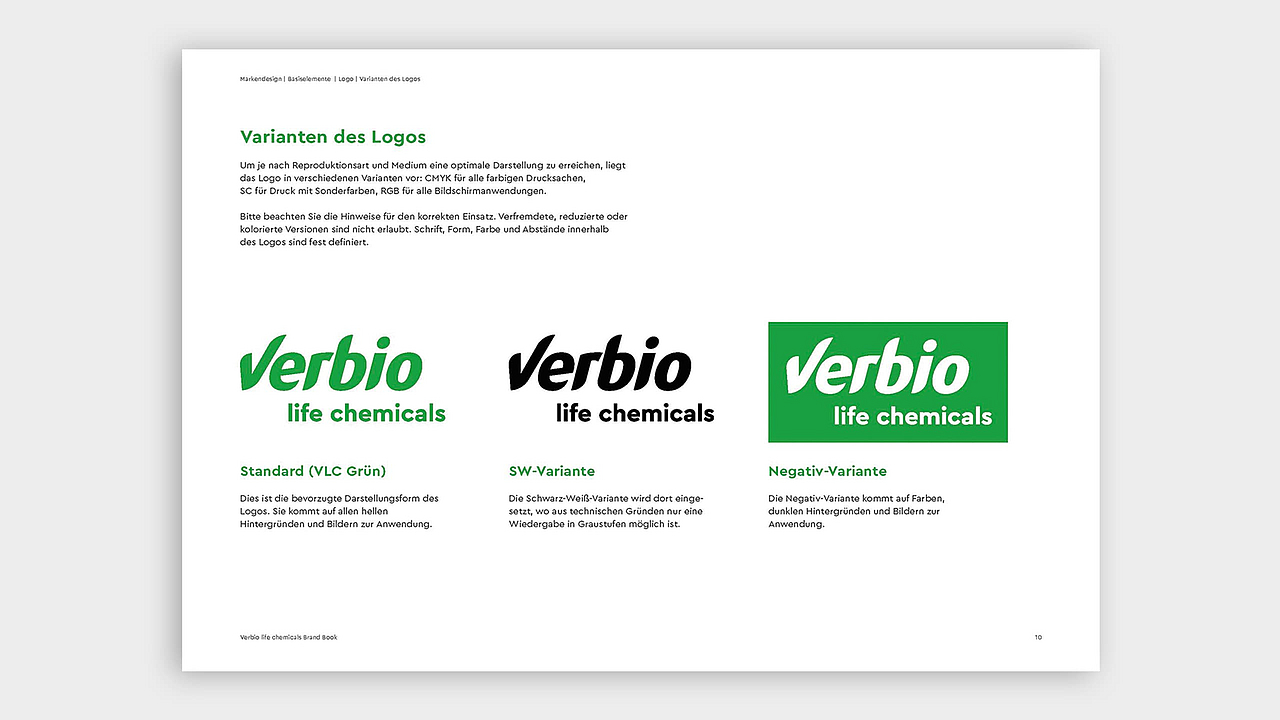 Verbio Logovarianten